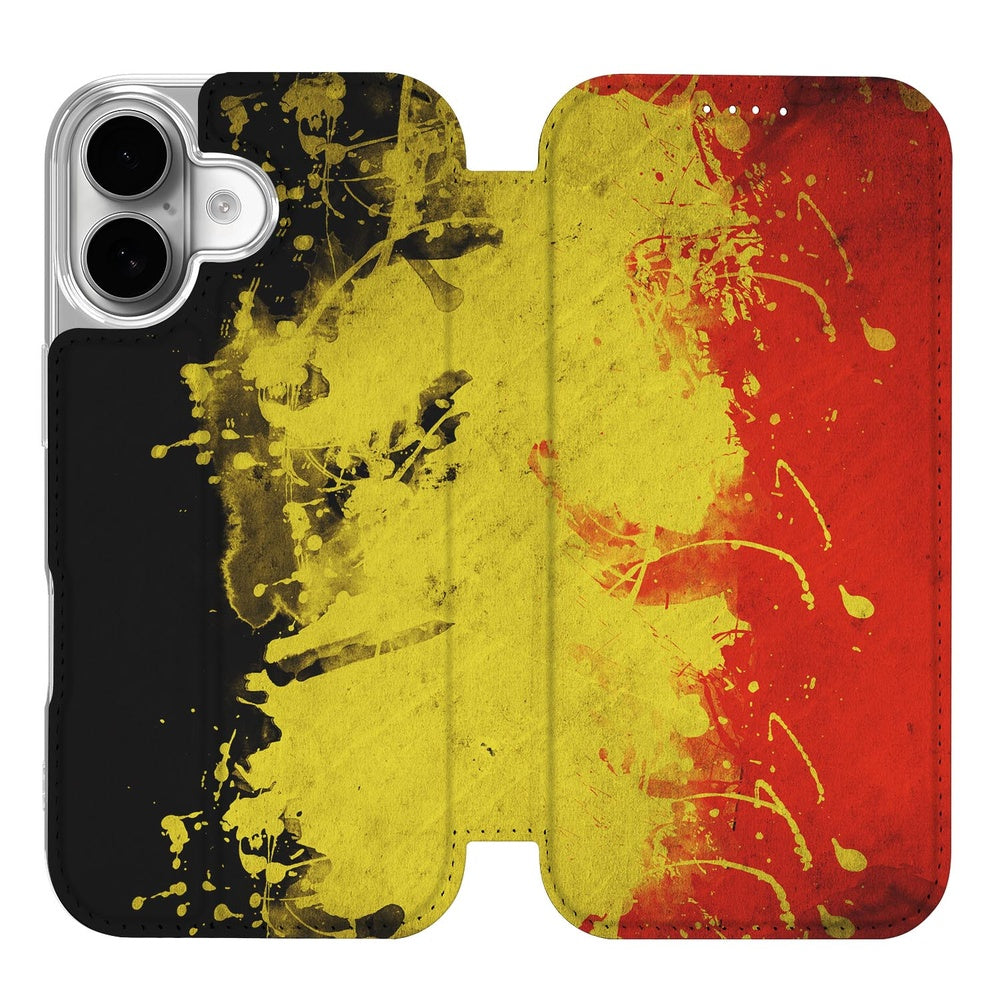 Apple iPhone 17 Stand Case Hoesje Belgie design België voorkant