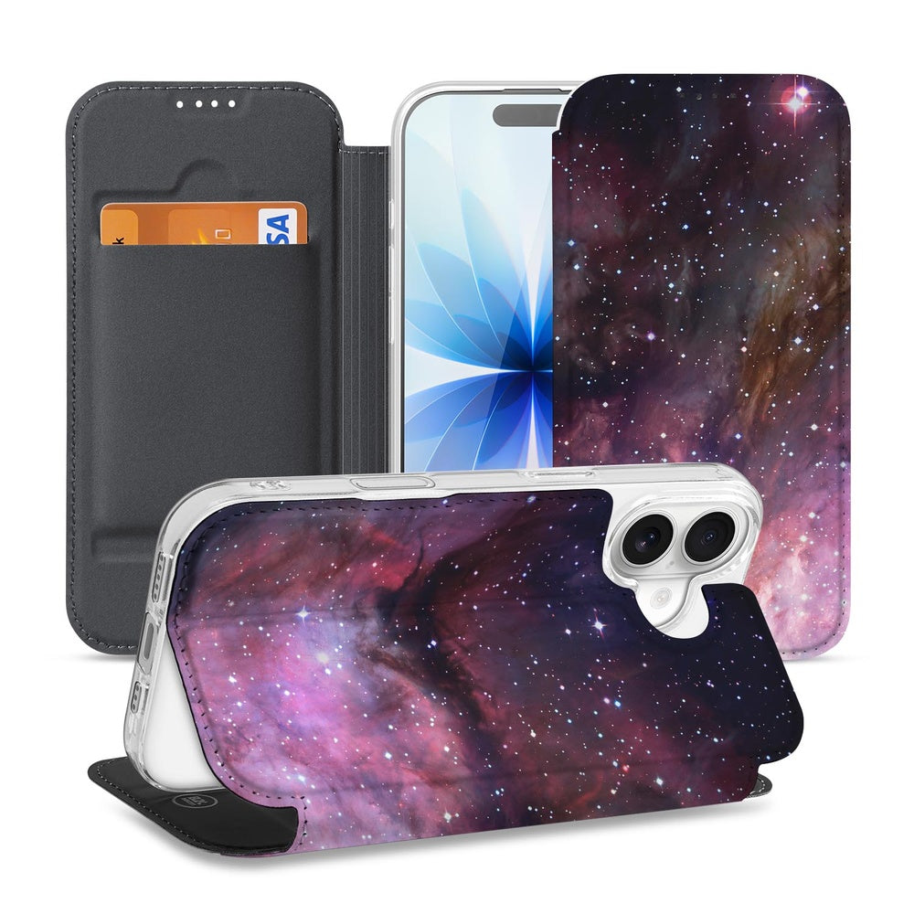 Apple iPhone 17 Bookcase Galaxy bookcase galaxy stand case anzicht