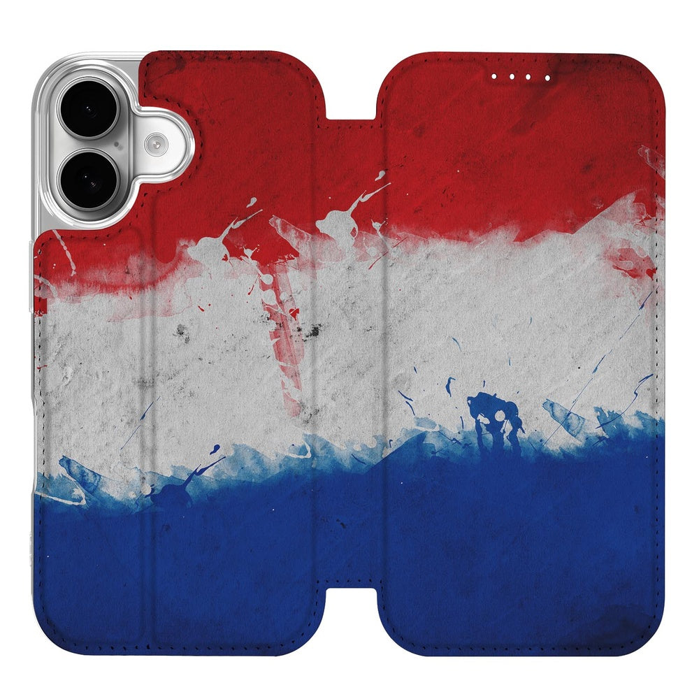 Book Case Apple iPhone 17 Nederland Nederlandse vlag design voorkant