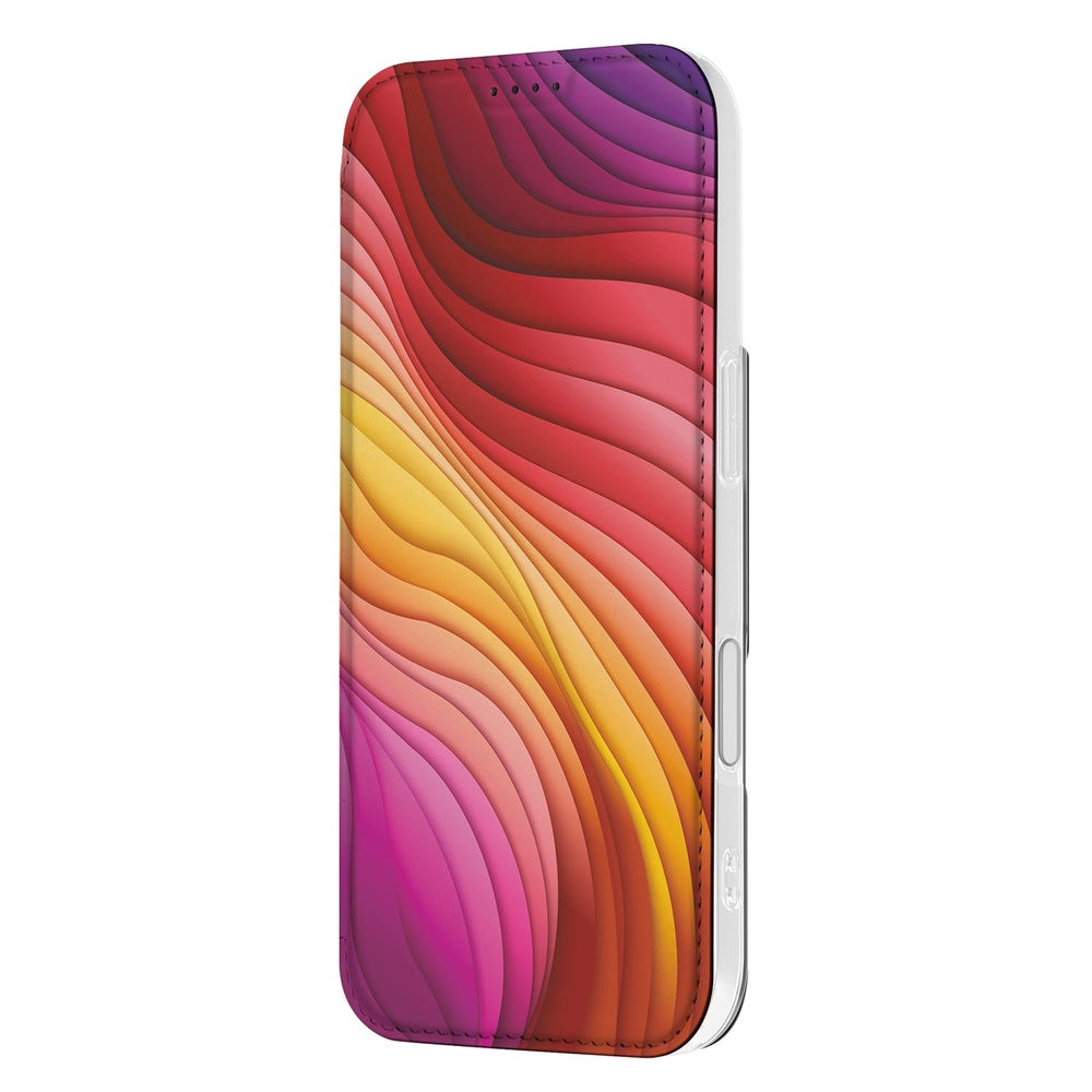 Bookcase Apple iPhone 17 Regenboog design hoesje aanzicht