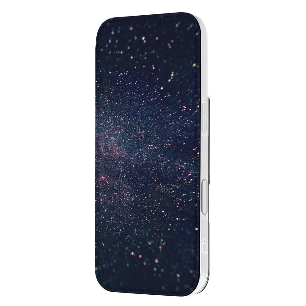Flip Style Cover Apple iPhone 17 Stars sterrenmotief ontwerp aanzicht