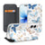 Apple iPhone 17 Flip Style Cover Vlinder vlinderprint ontwerp aanzicht