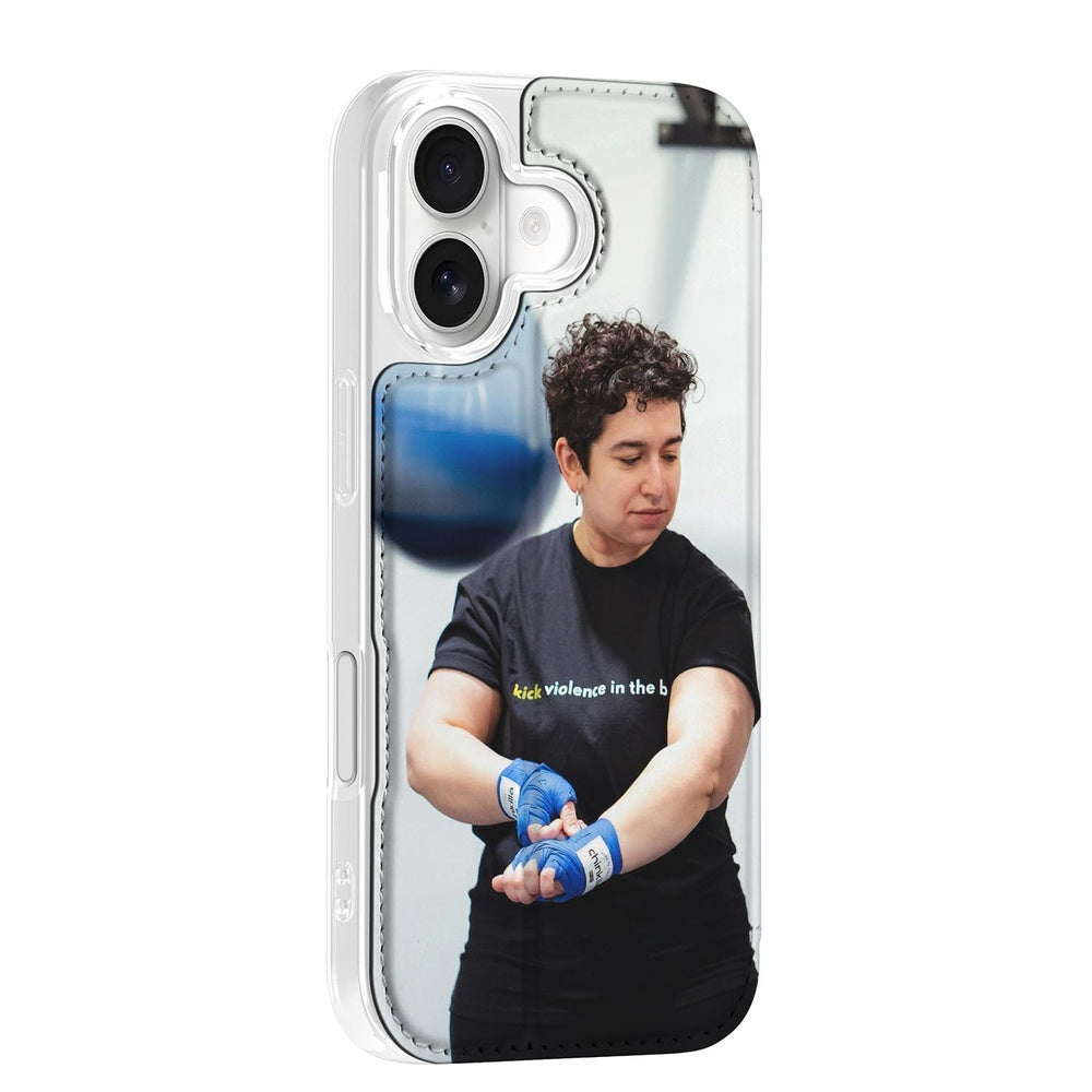 iPhone 17 Slim Bookcase Hoesje Maken met Foto Compact Uniek achterkant