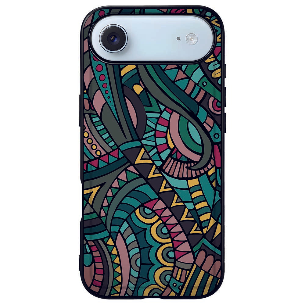 Apple iPhone Air Beschermhoes iPhone Air Aztec achteraanzicht