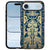 iPhone Air Back Cover Beige Flowers voorkant