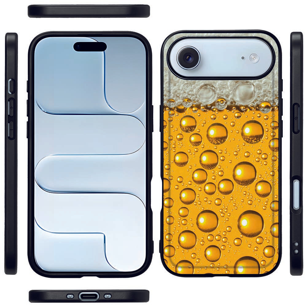 Apple iPhone Air TPU Hoesje Bier bierlook beschermhoes aanzicht