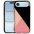 Apple iPhone Air Back Cover Black Pink Shapes achterkant zijkant
