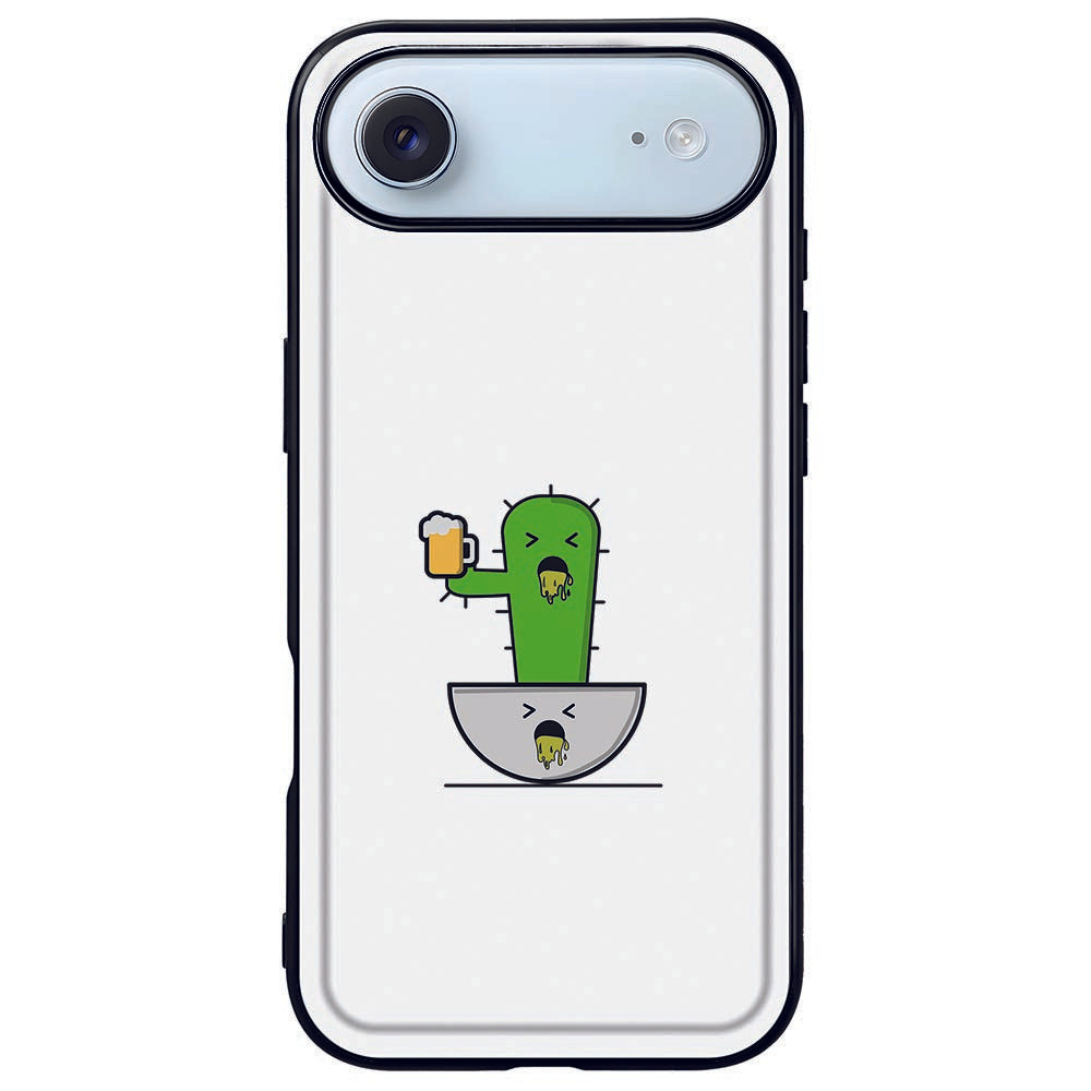 Apple iPhone Air Telefoonhoesje Braktus cactus design vooraanzicht