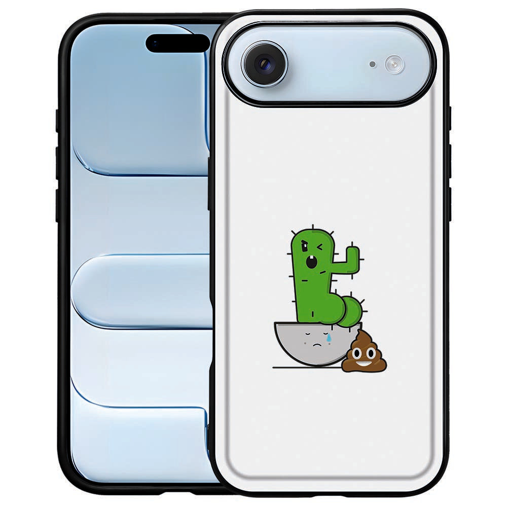 Telefoonhoesje Apple iPhone Air Cactus Poo ontwerp voorzijde