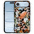 Apple iPhone Air Dark Flowers Backcover Hoesje bloemen print achterkant