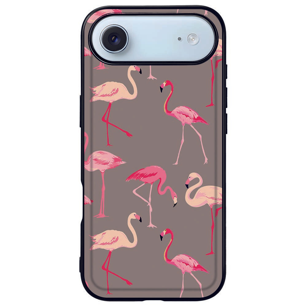 Apple iPhone Air TPU Hoesje Flamingo flamingo design voorkant