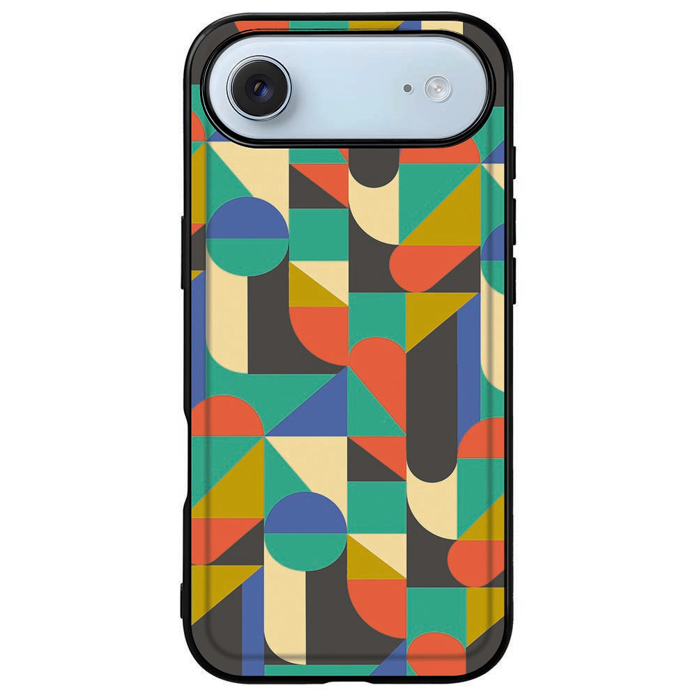 Telefoonhoesje iPhone Air Funky Retro design funky retro achterkant