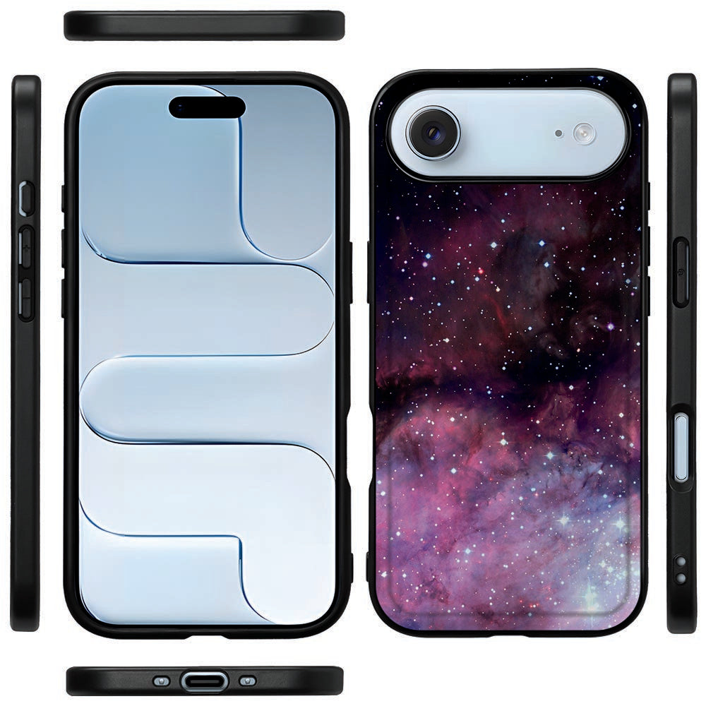 iPhone Air Back Cover Galaxy hoesje galaxy design zwart