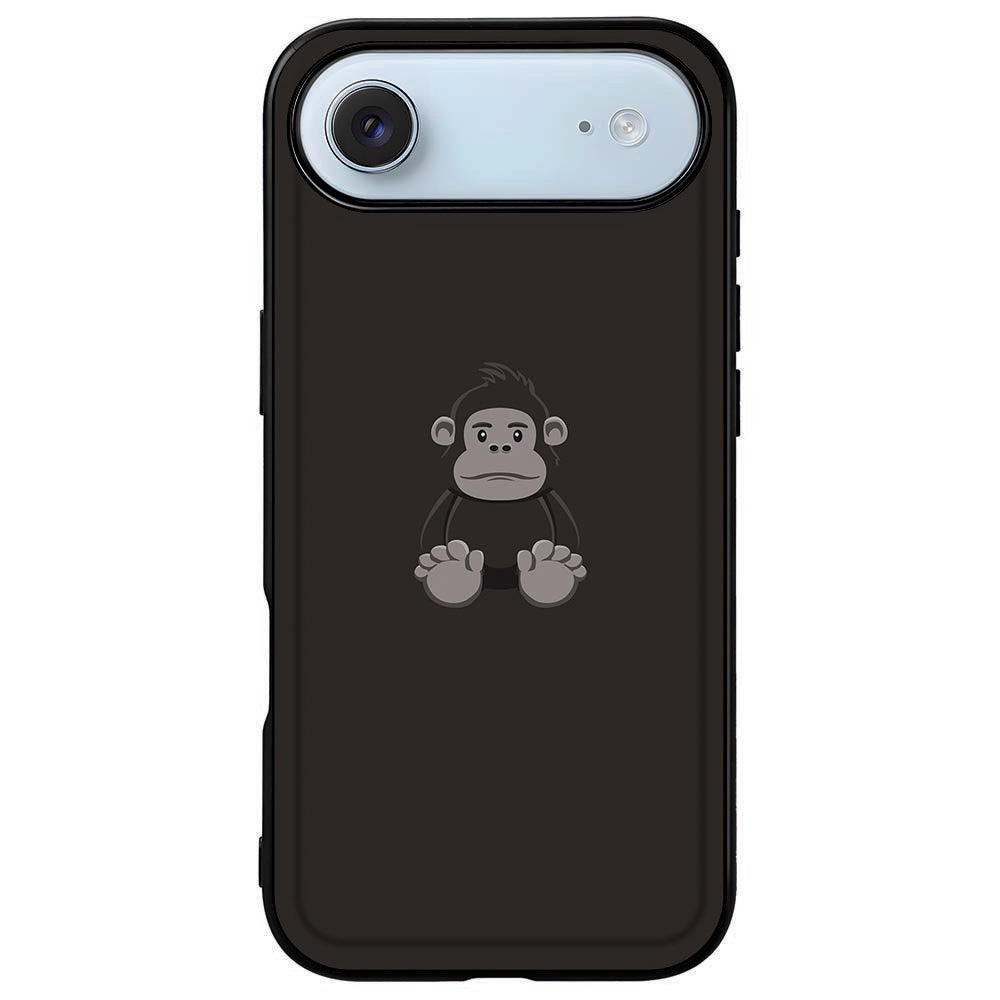 iPhone Air Telefoonhoesje Gorilla gorilla design zwart aanzicht
