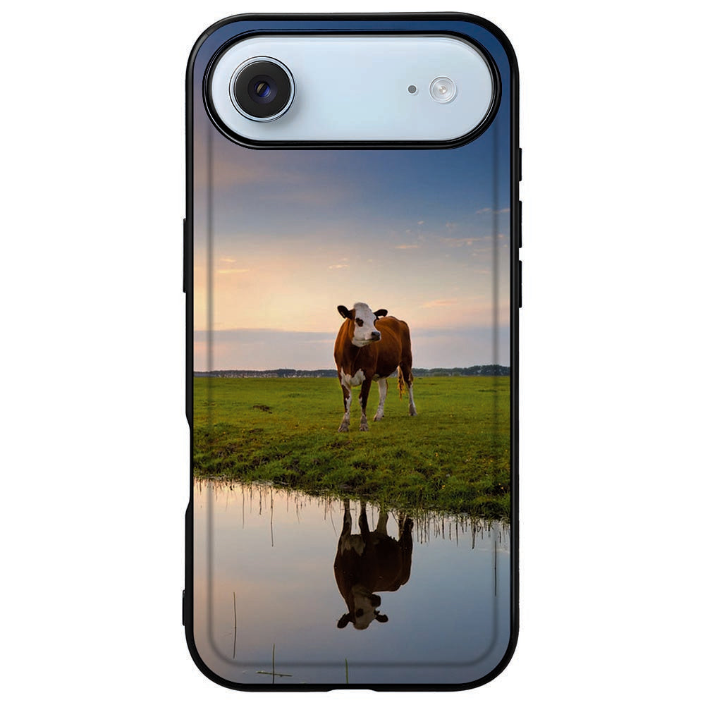 iPhone Air Telefoonhoesje Koe koe landschap aanzicht