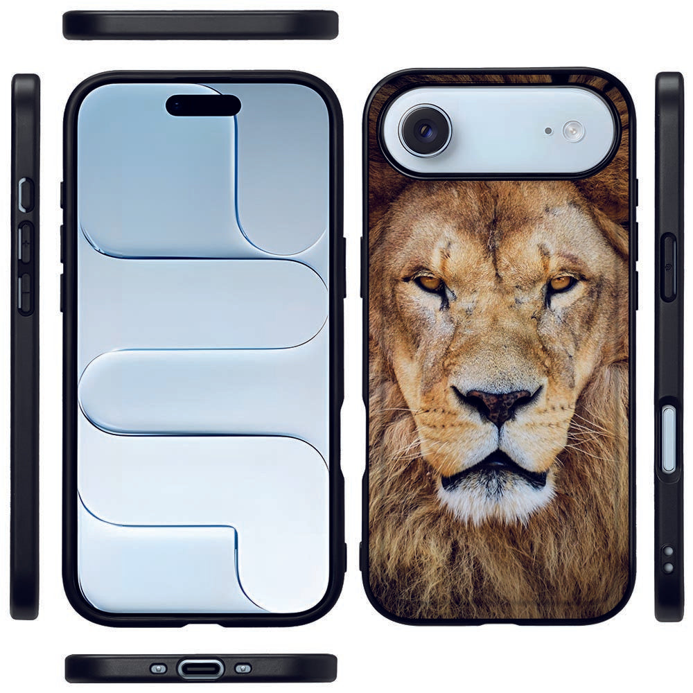 Apple iPhone Air Back Cover Leeuw achterkant leeuwensilhouette