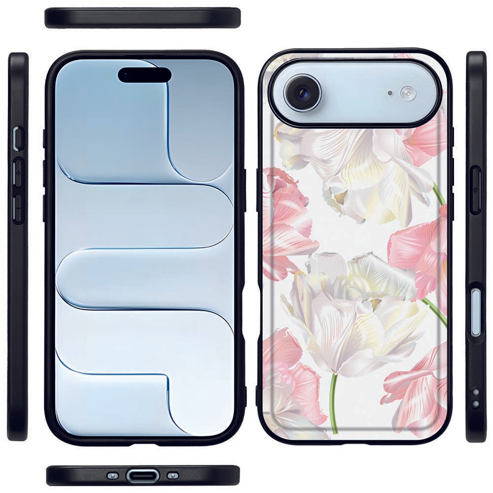 Apple iPhone Air Beschermhoes Lovely Flowers bloemenprint design aanzicht