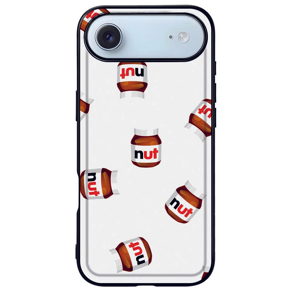Apple iPhone Air Back Cover Nut Jar hoesje Nut Jar ontwerp voorkant