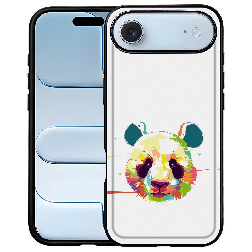 Panda Color Back Cover iPhone Air panda kleurrijk ontwerp voorkant