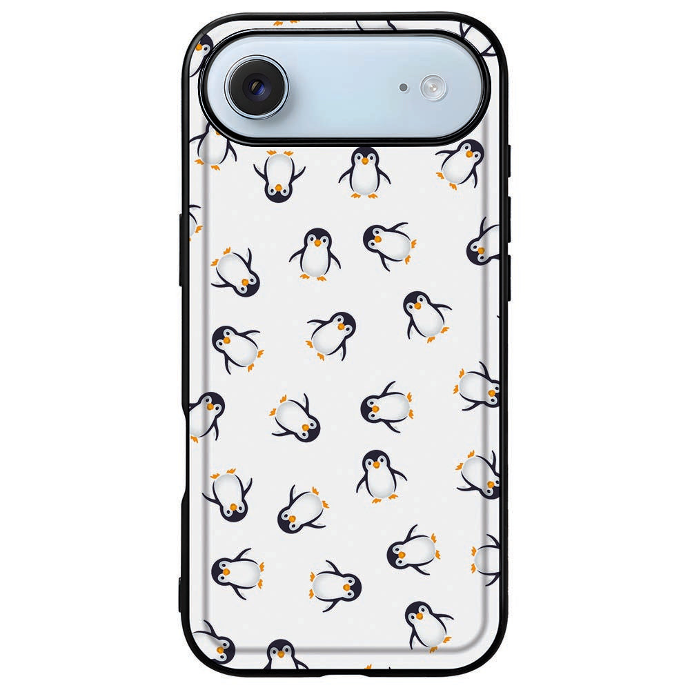 Pinguïn Hoesje iPhone Air hoesje pinguïn-ontwerp achterzijde