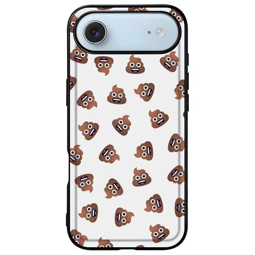 Apple iPhone Air Poep Emojis Backcover Hoesje design voorkant