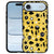 Apple iPhone Air TPU Hoesje Punk Yellow zijaanzicht met zwart-witte ontwerp