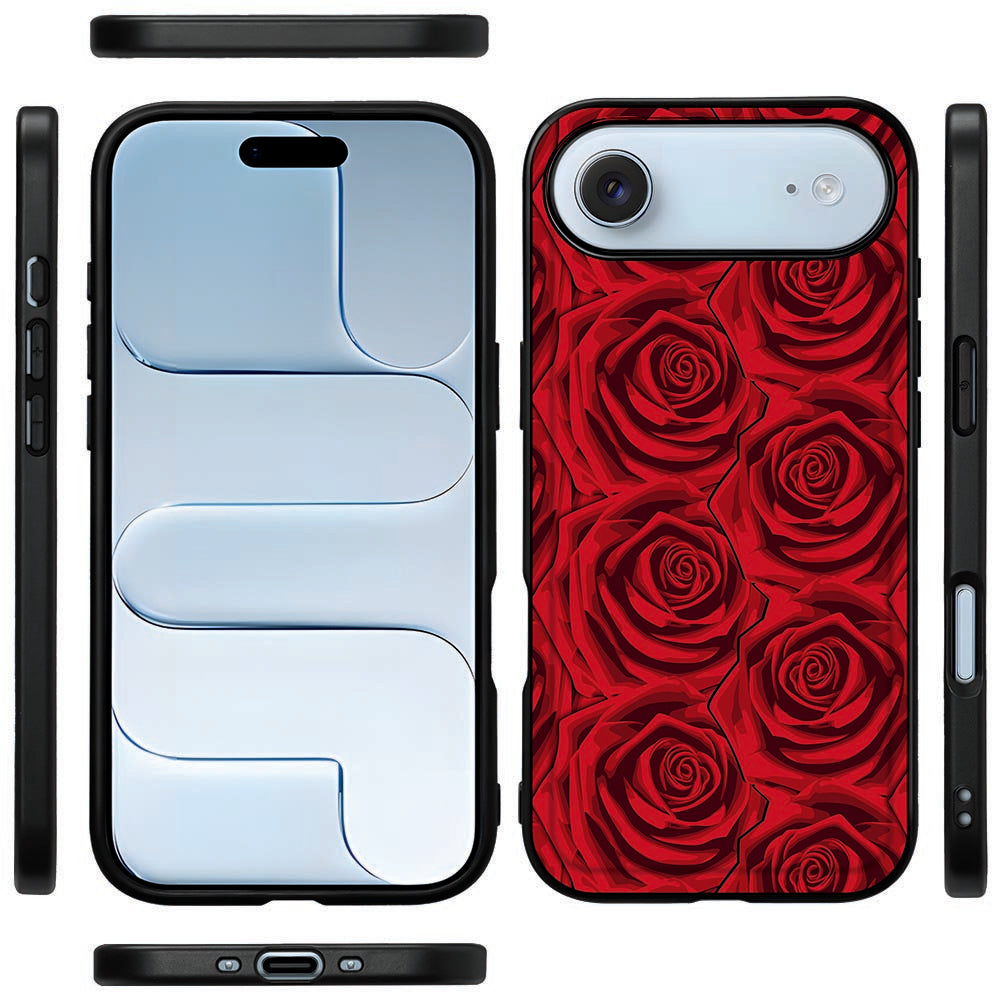 Red Roses Telefoonhoesje iPhone Air telefoonhoesje designnaam bloemen aanzicht