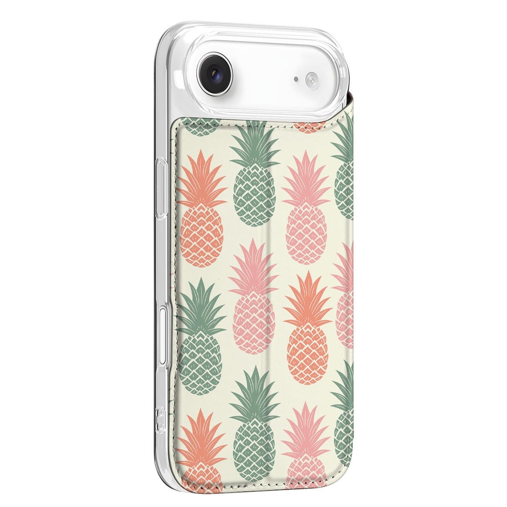 Apple iPhone Air Book Cover Ananas ananas design rechts