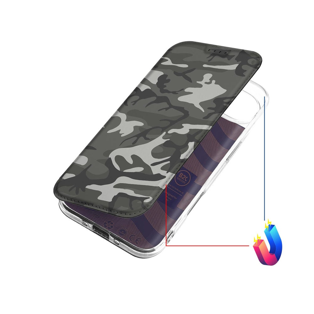 iPhone Air Telefoonhoesje Army Light hoesje camo design bovenaanzicht