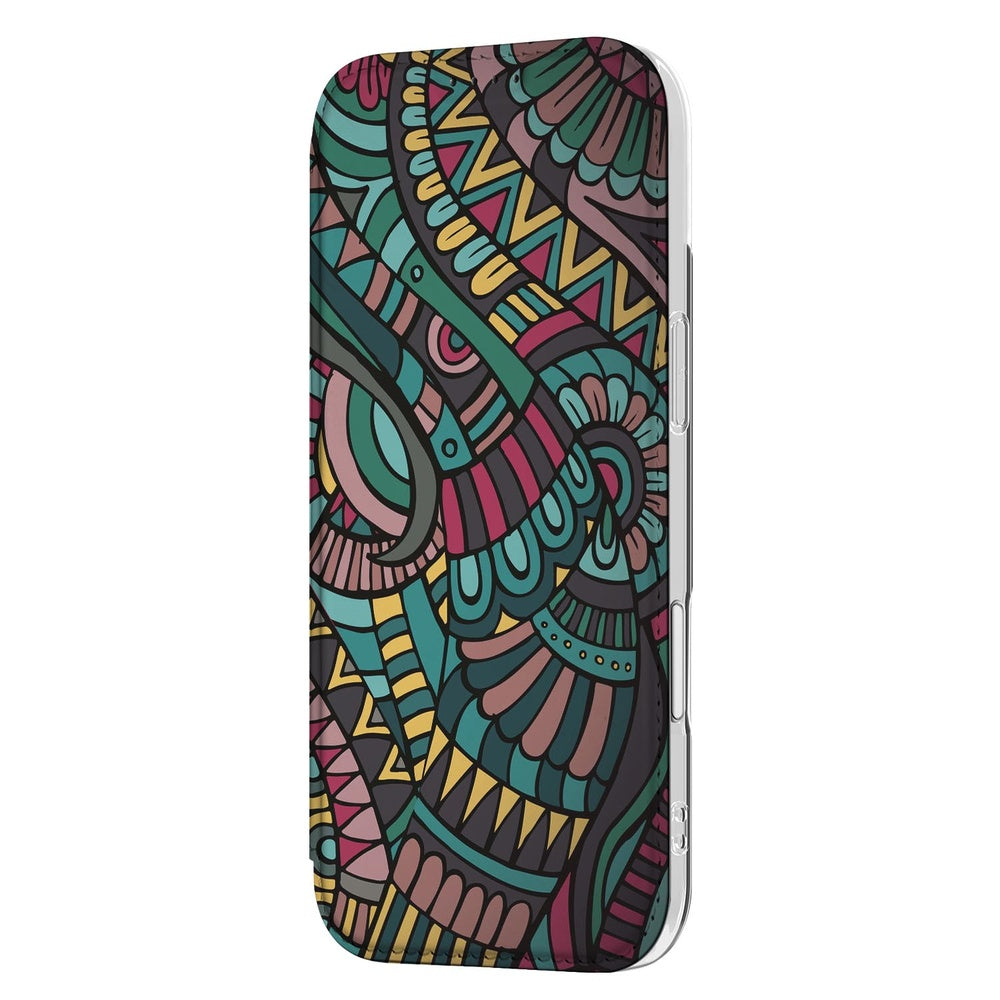 Apple iPhone Air Flip Style Cover Aztec design achterkant kleuren