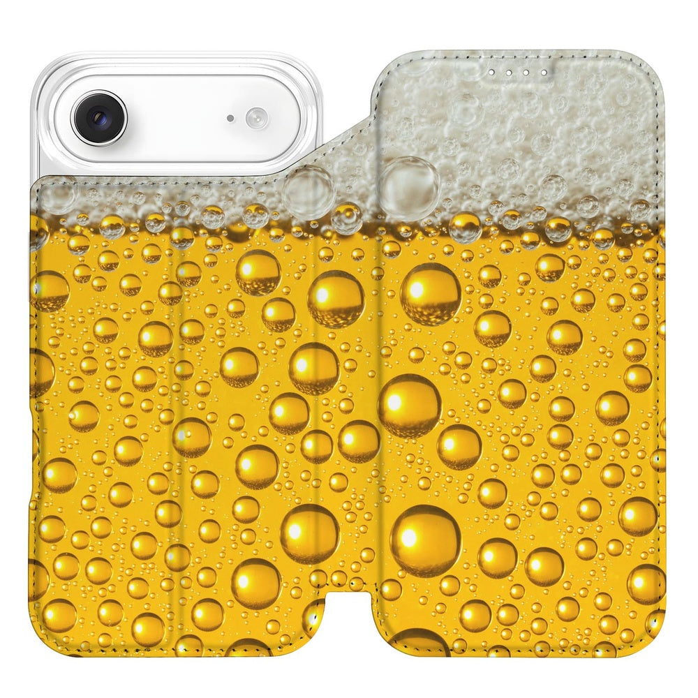 Apple iPhone Air Book Cover Bier bierprint ontwerp voorzijde