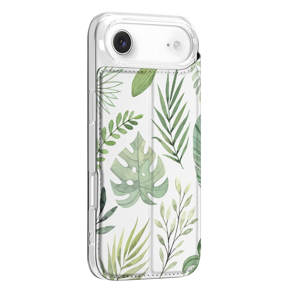 iPhone Air Book Cover Leaves achterzijde design bladeren