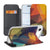 Apple iPhone Air Book Wallet Case Polygon Color voorkant zijkant