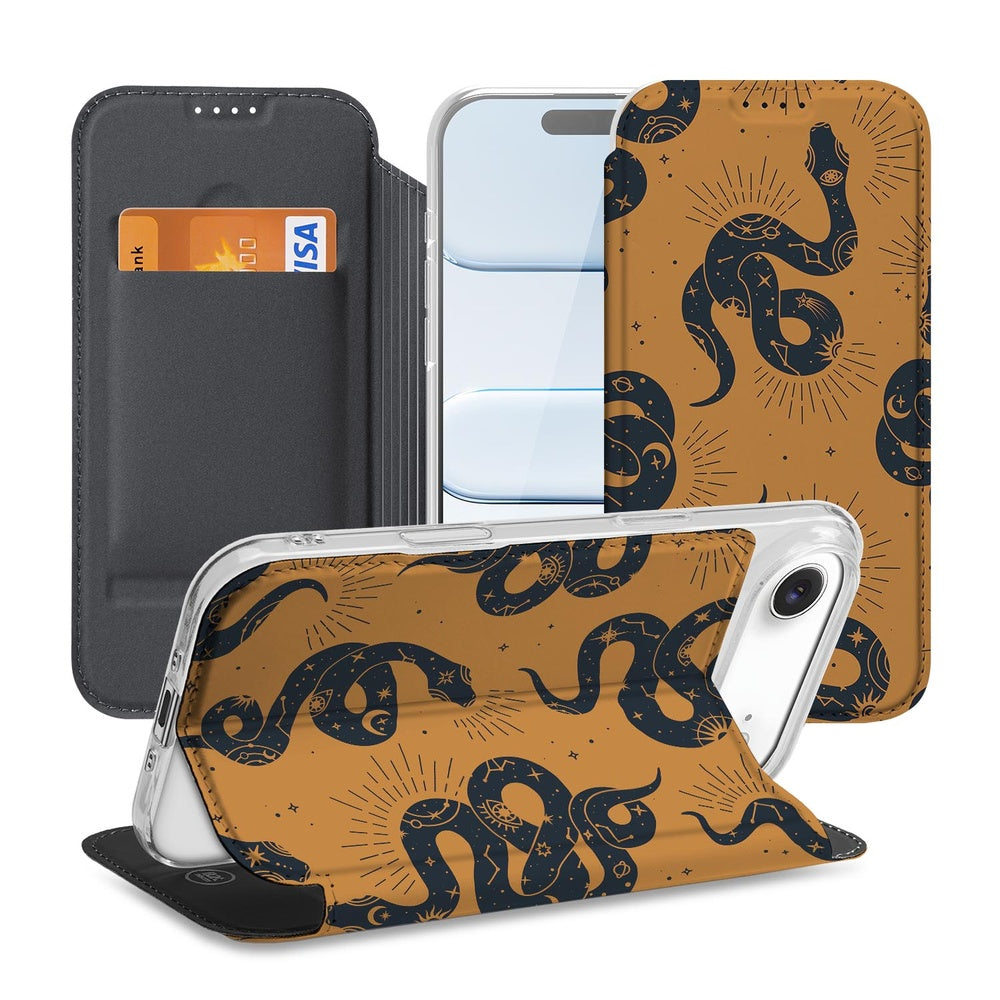 Telefoonhoesje Apple iPhone Air Snakes hoesje slangen ontwerp voorkant achterkant