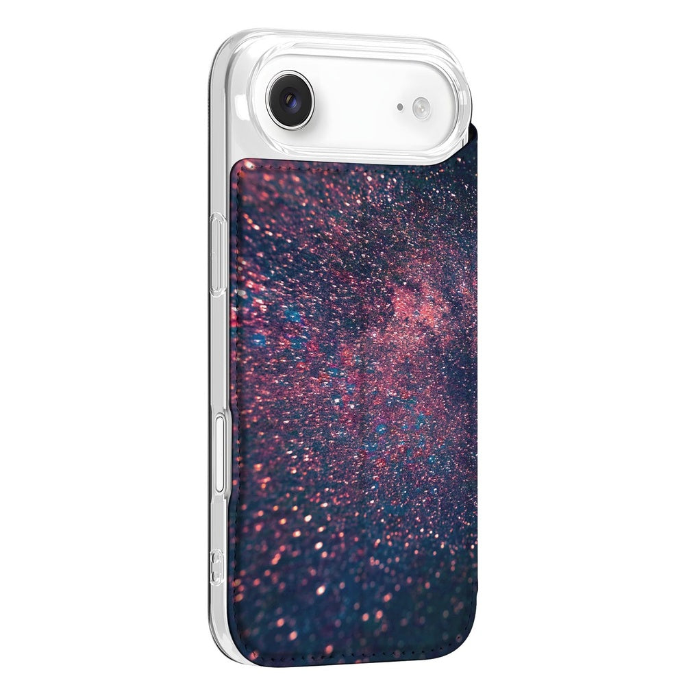 Book Wallet Case iPhone Air Stars standcase design sterren donker