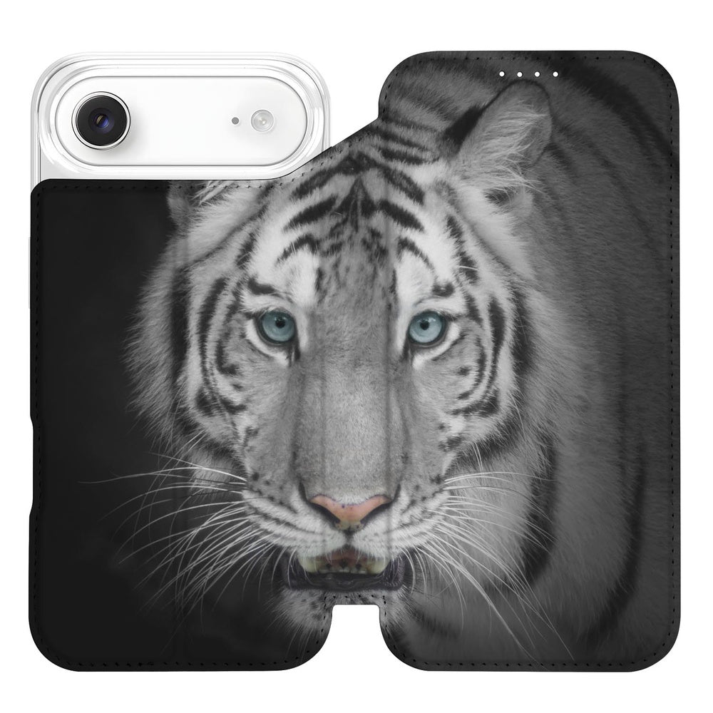Apple iPhone Air Book Cover iPhone Air Tijger design tijger aanzicht
