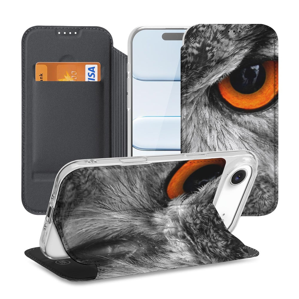 Book Wallet Case Apple iPhone Air Uil design uil detail open stand