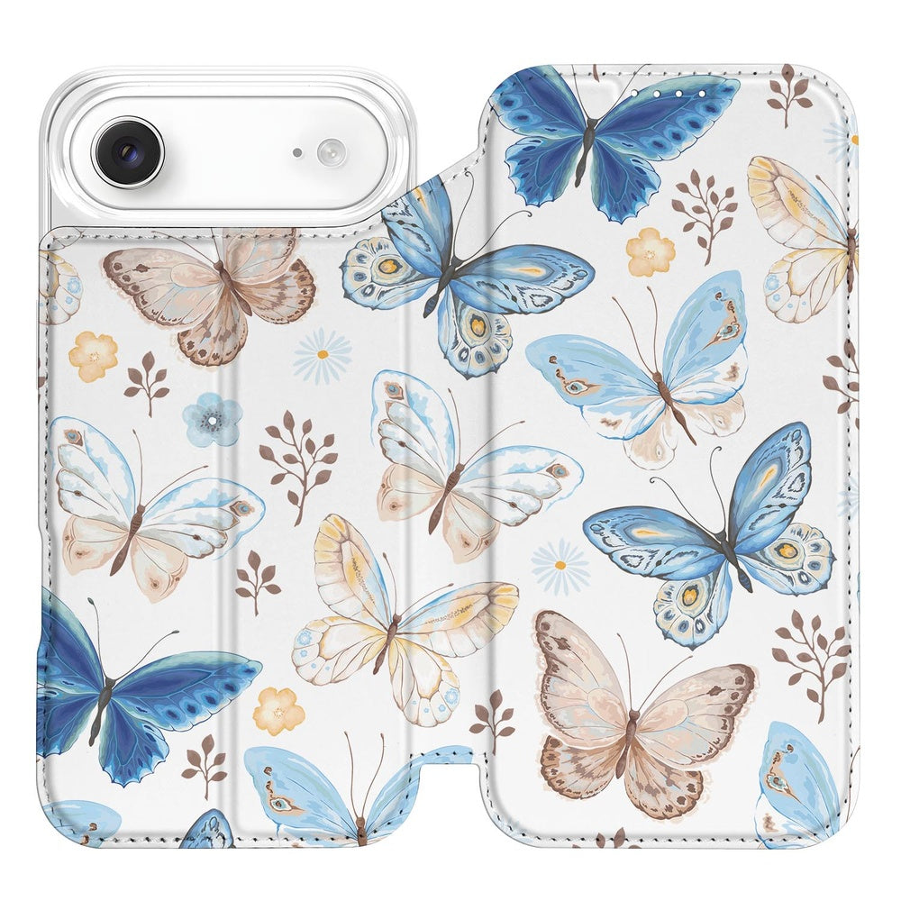 Apple iPhone Air Bookcase Vlinder vlinderdesign voorkant