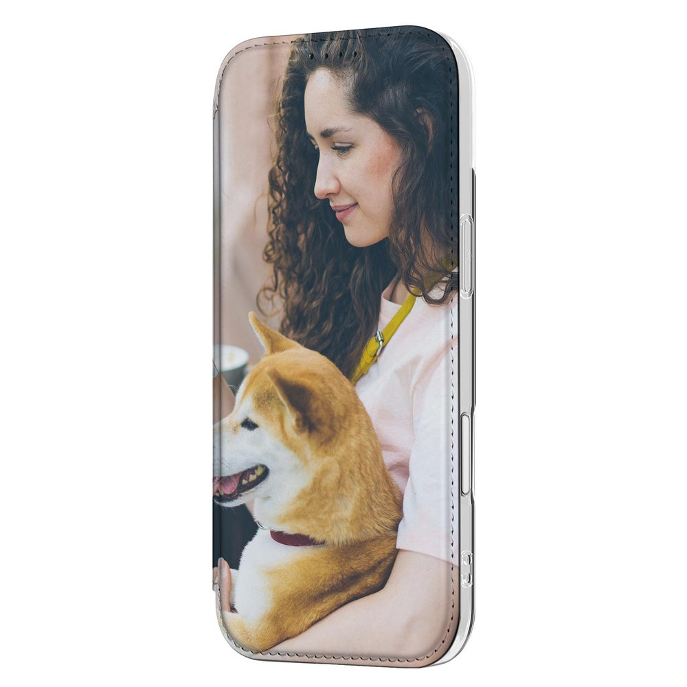 iPhone Air Stand Case Hoesje Maken met Foto hondenfoto design aanzicht