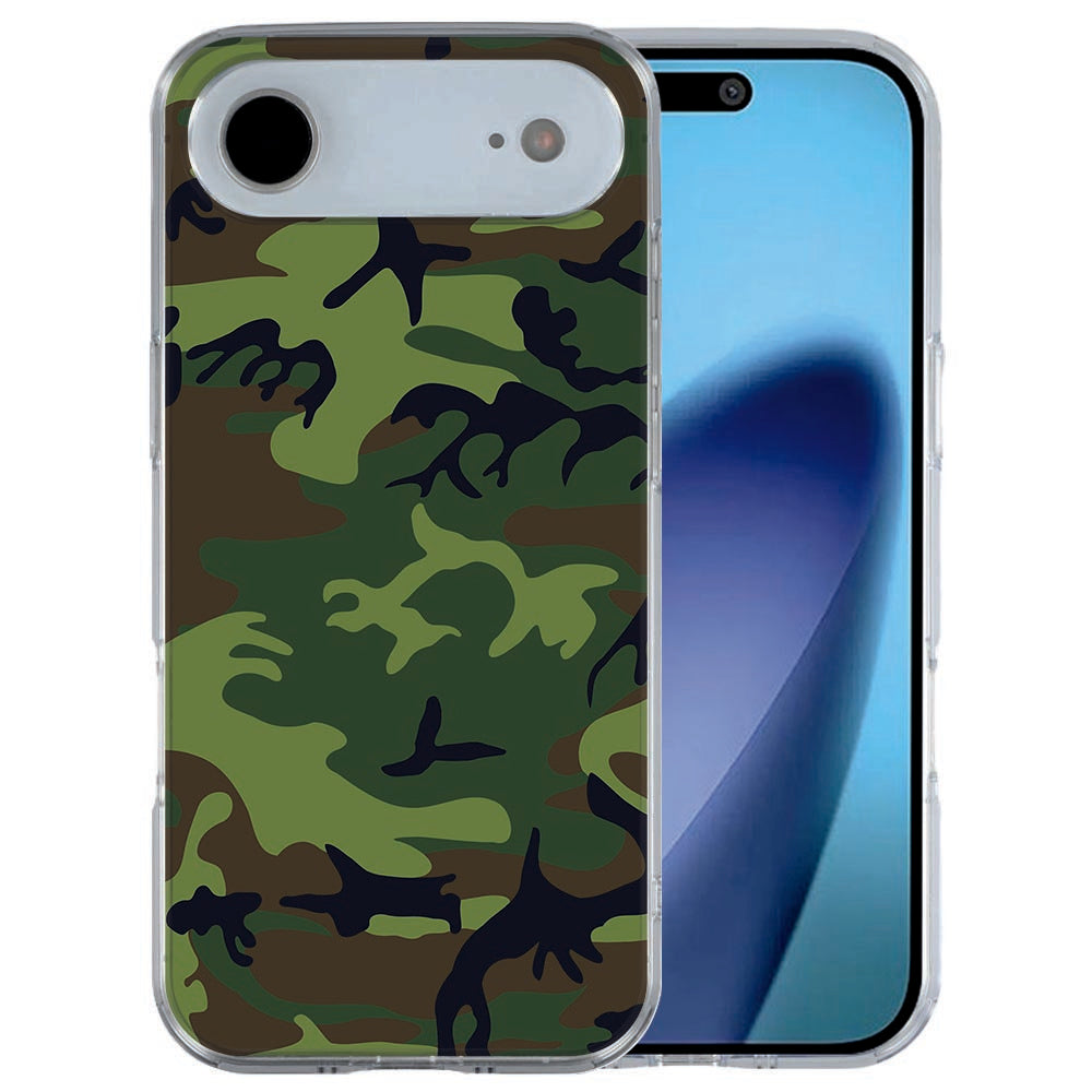 Army Dark hoesje voor iPhone Air met soft-touch TPU afwerking