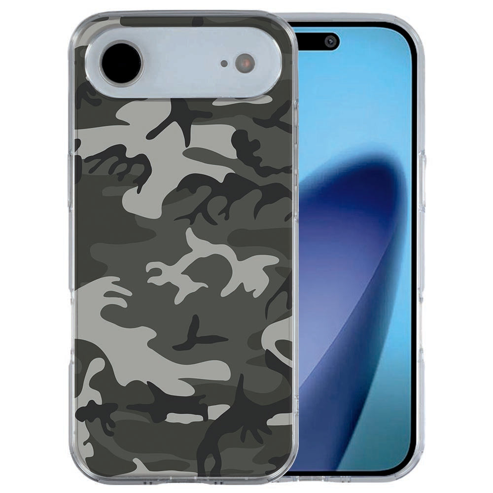 Apple iPhone Air back cover Army Light in lichtgrijs en olijfgroen
