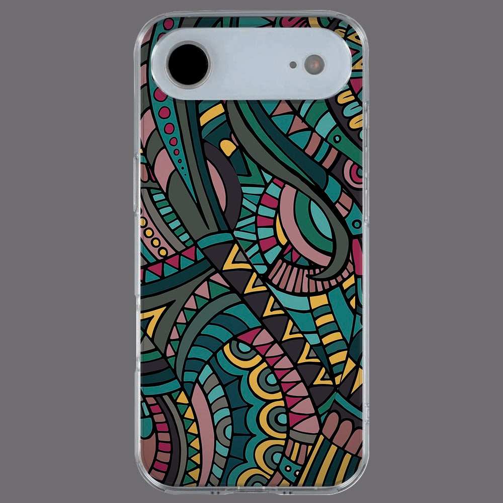 Achterkant van iPhone Air TPU hoesje Aztec