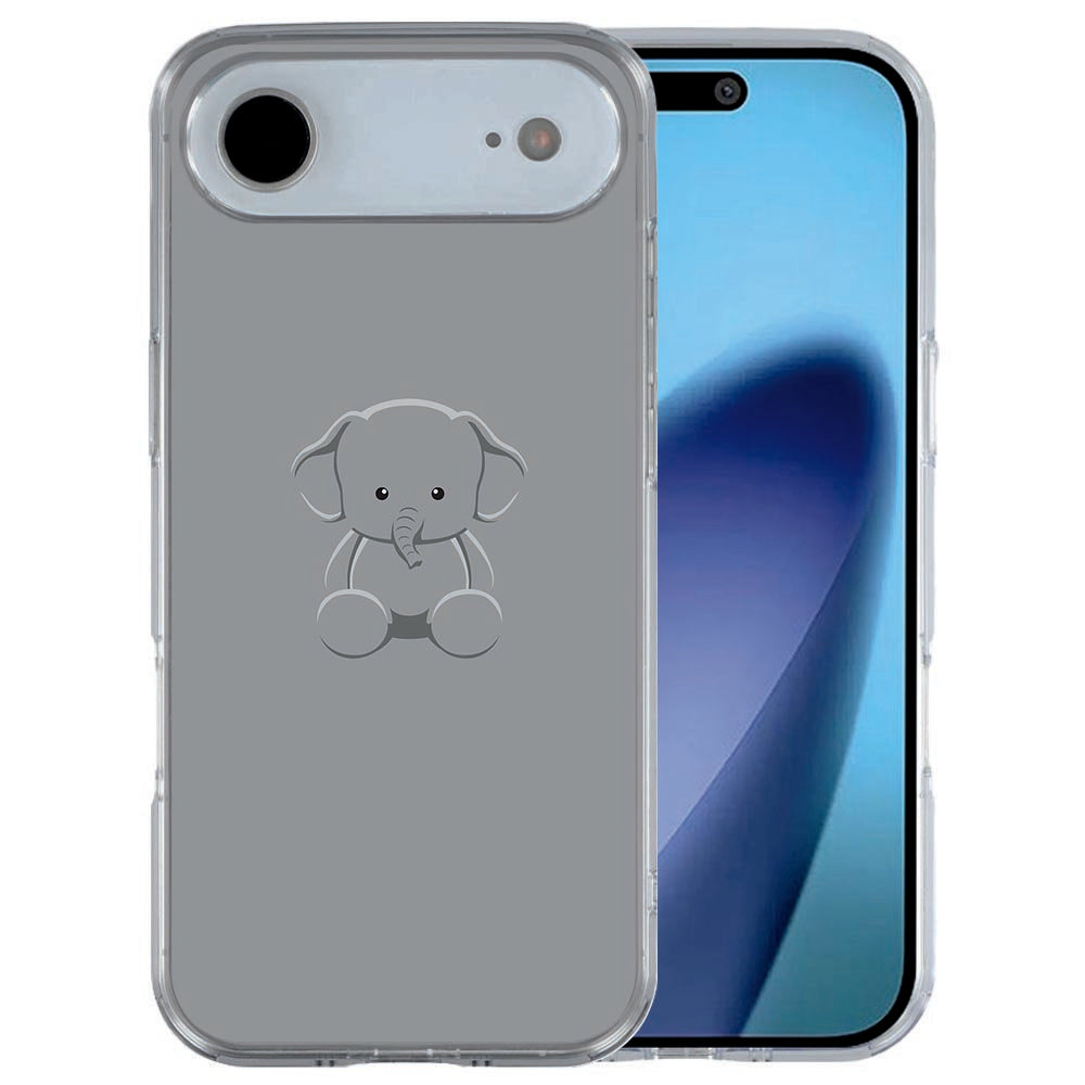 Baby Olifant hoesje voor iPhone Air met soft-touch TPU afwerking