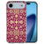 Apple iPhone Air back cover Barok Pink in zachtroze met goud