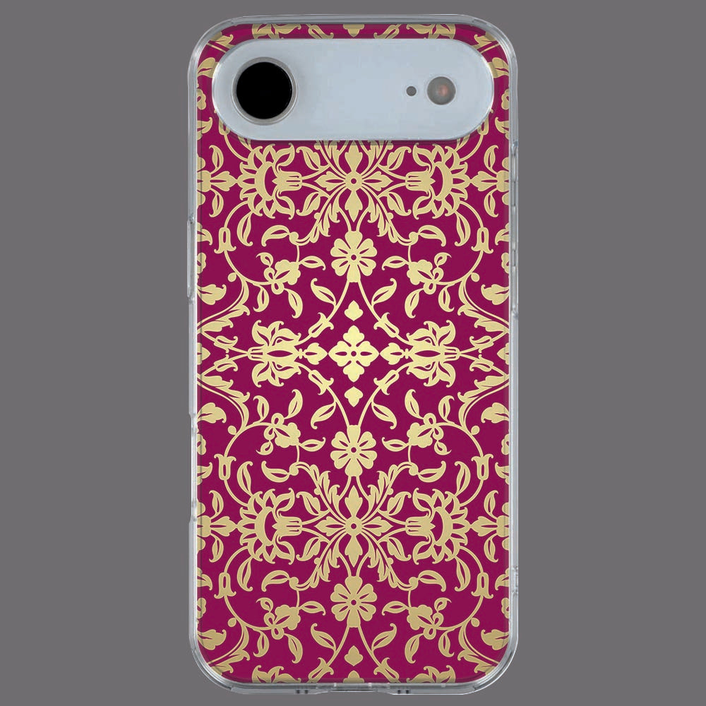 Achterkant van iPhone Air TPU hoesje Barok Pink