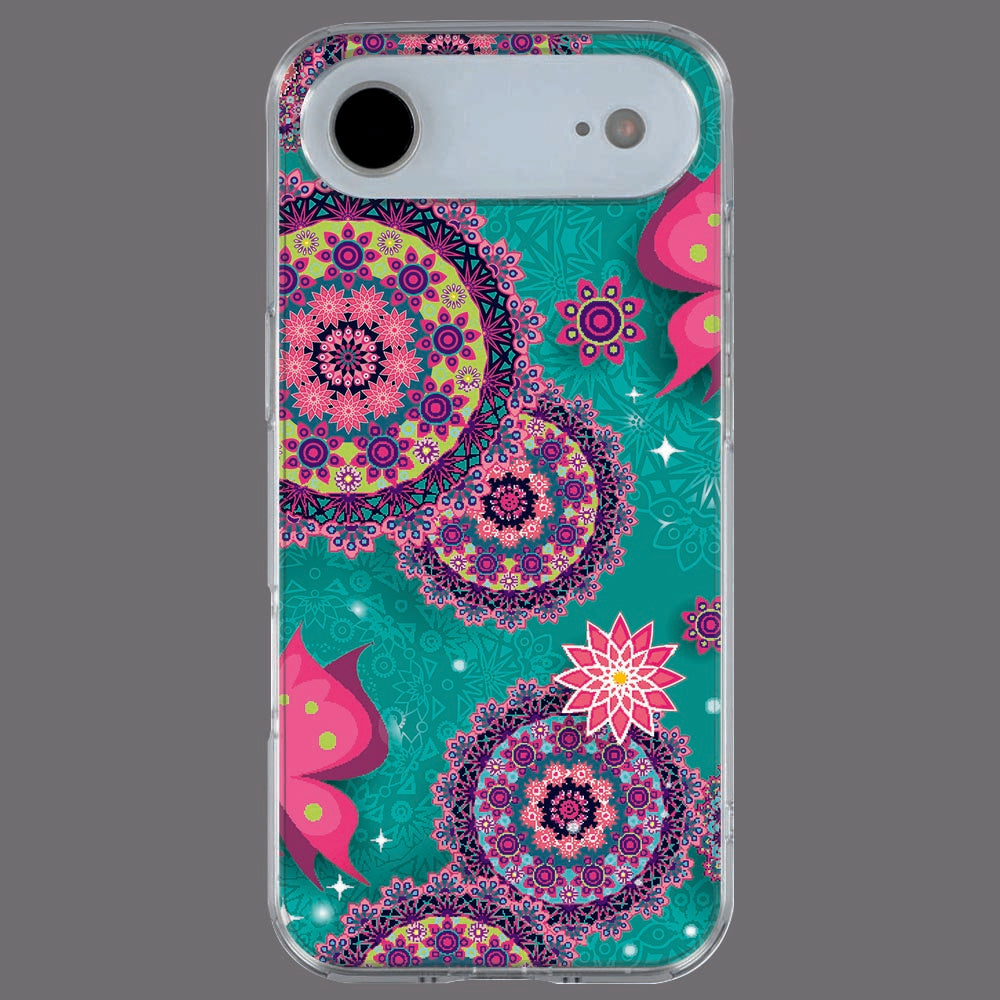 Achterkant van iPhone Air TPU hoesje Cirkels en Vlinders