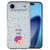 iPhone Air TPU hoesje met DonutTPU design op roze, wit en pastel achterkant