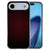 iPhone Air siliconen hoesje Geruit Rood - rood met zwarte ruiten