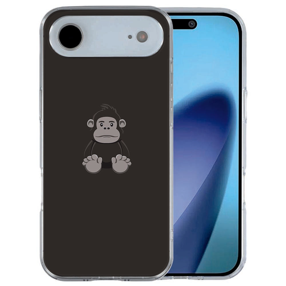 iPhone Air siliconen hoesje Gorilla - warme bruintinten