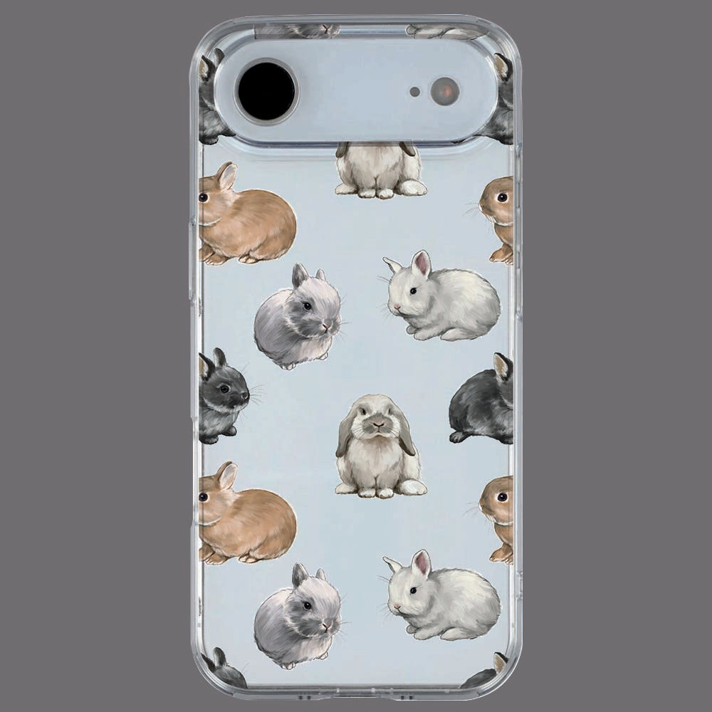 Achterkant van iPhone Air TPU hoesje Konijntjes